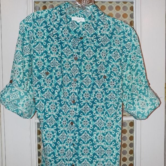 Charter Club Tops - Blouse - Bali Print